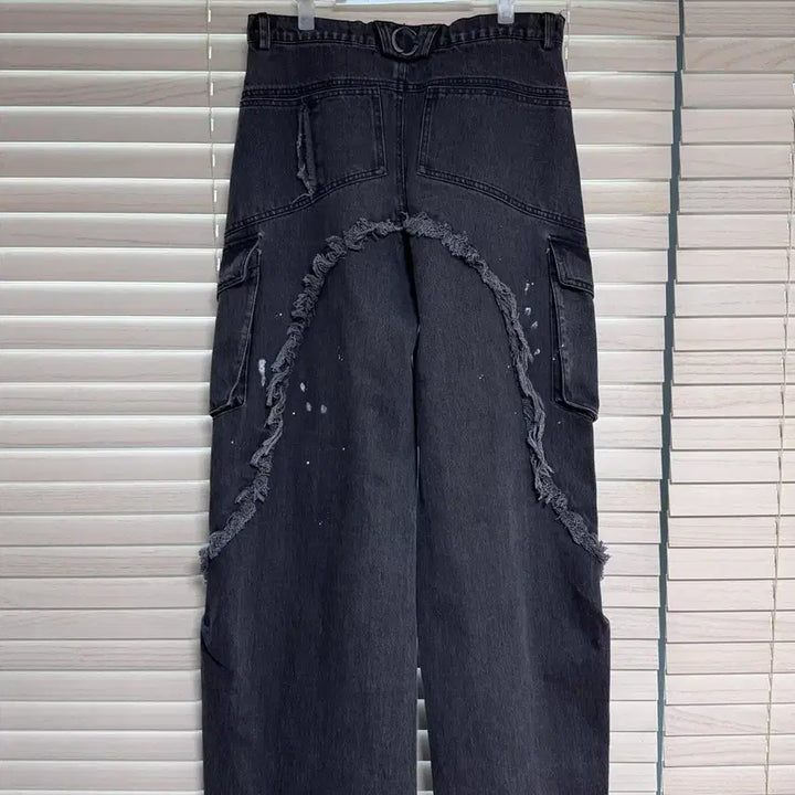 [BUNJANG] cmmawear gaia Denim Cargo Pants / 커마웨어 gaia denim cargo pants / cmmawear