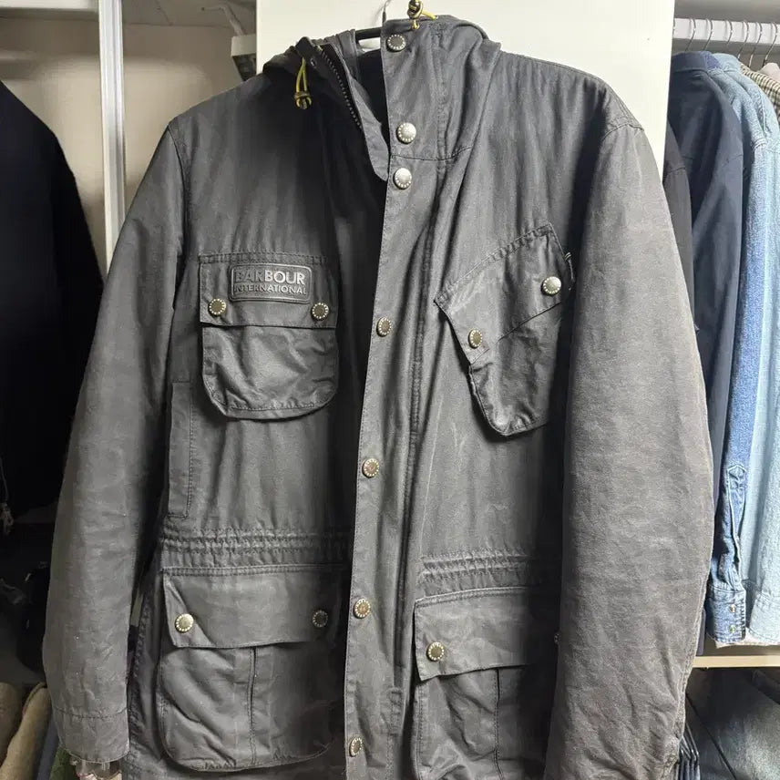 [BUNJANG] Barbour Fog Parka XL / 바버 포그 파카 XL / Borbour pork parka