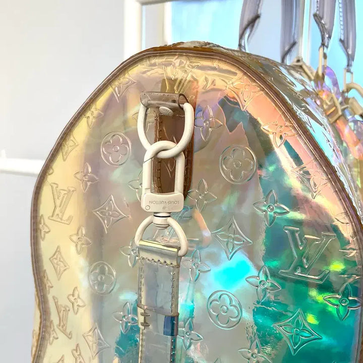 [BUNJANG] Louis Vuitton Prism Bandouliere Keepall 50 Bag / [한정판] 루이비통 프리즘 반둘리에 키폴 50 가방