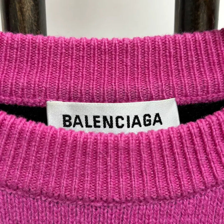 [BUNJANG] Balenciaga Multi-Logo Knit Sweater / [38]발렌시아가 멀티로고 니트