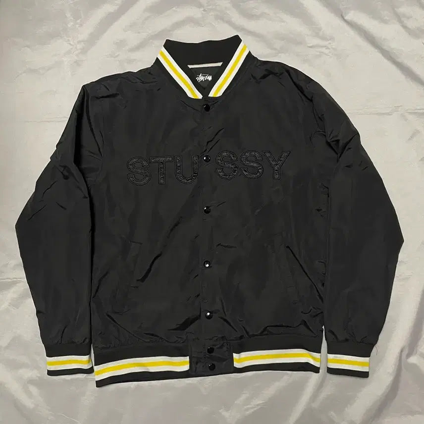 [BUNJANG] Stussy SS Link Stadium Jacket (M) / 스투시 ss링크 스타디움 자켓 M
