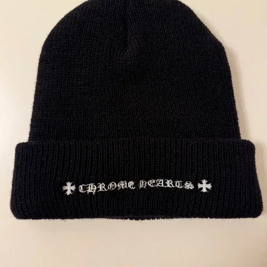 [BUNJANG] Chrome Hearts Wool Beanie / 크롬하츠 울 비니 블랙 화이트
