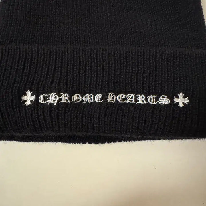 [BUNJANG] Chrome Hearts Wool Beanie / 크롬하츠 울 비니 블랙 화이트