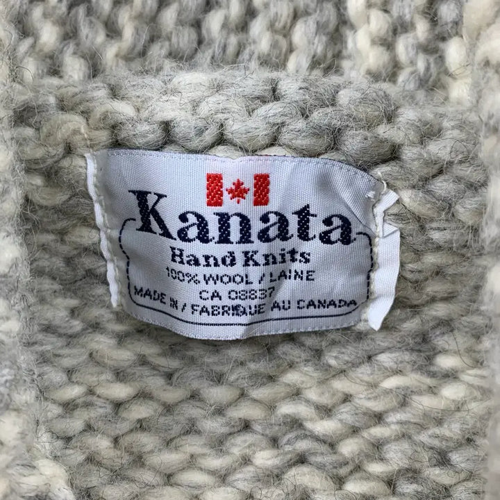 [BUNJANG] Kanata Thunderbird Canada Cowichan Cardigan / 카나타 선더버드 캐나다 코위찬 가디건