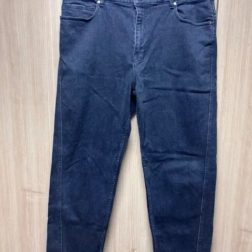 [BUNJANG] System Homme Black Jeans (Size 34-36) / 시스템옴므 워싱 블랙진 (사이즈34-36정도)
