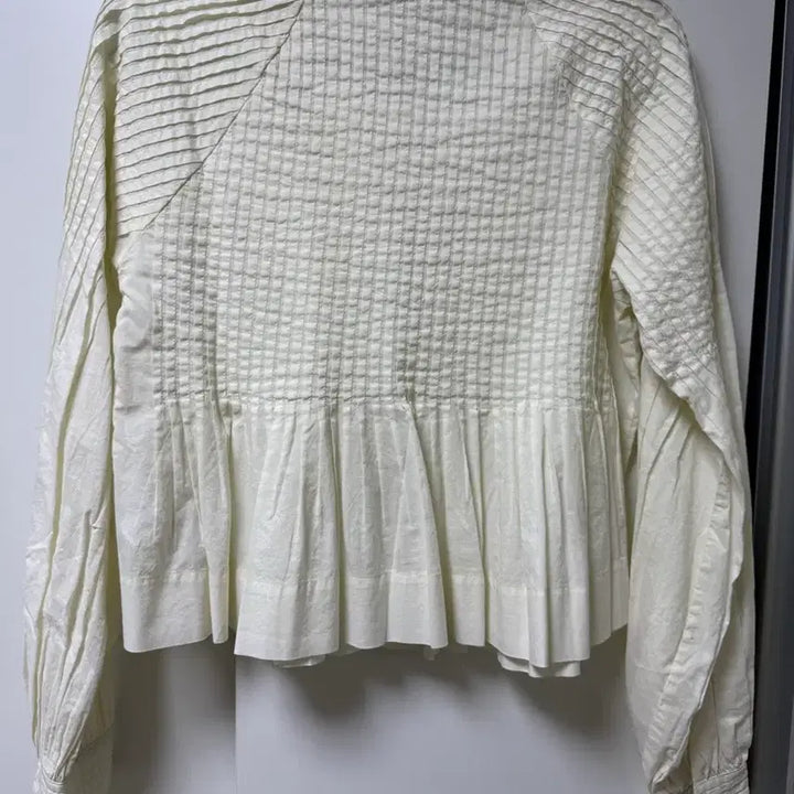 [SOLD OUT] SEA new york 스탠 핀턱  코튼 블라우스(정품)