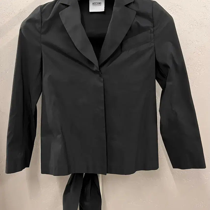 [BUNJANG] MOSCHINO Belted Jacket / 모스키노 MOSCHINO 벨티드 자켓