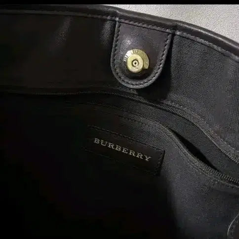 [BUNJANG] Burberry Check Pattern Large Tote Bag / 버버리 체크 패턴 빅백 라지