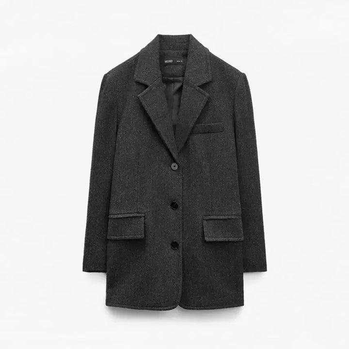 [BUNJANG] Mixxo Tailored Oversized Wool Jacket Charcoal / [M(95)] 미쏘 테일러드 오버핏 울자켓(24FW) 차콜