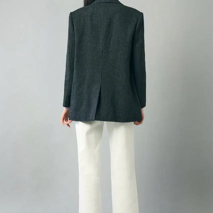 [BUNJANG] Mixxo Tailored Oversized Wool Jacket Charcoal / [M(95)] 미쏘 테일러드 오버핏 울자켓(24FW) 차콜