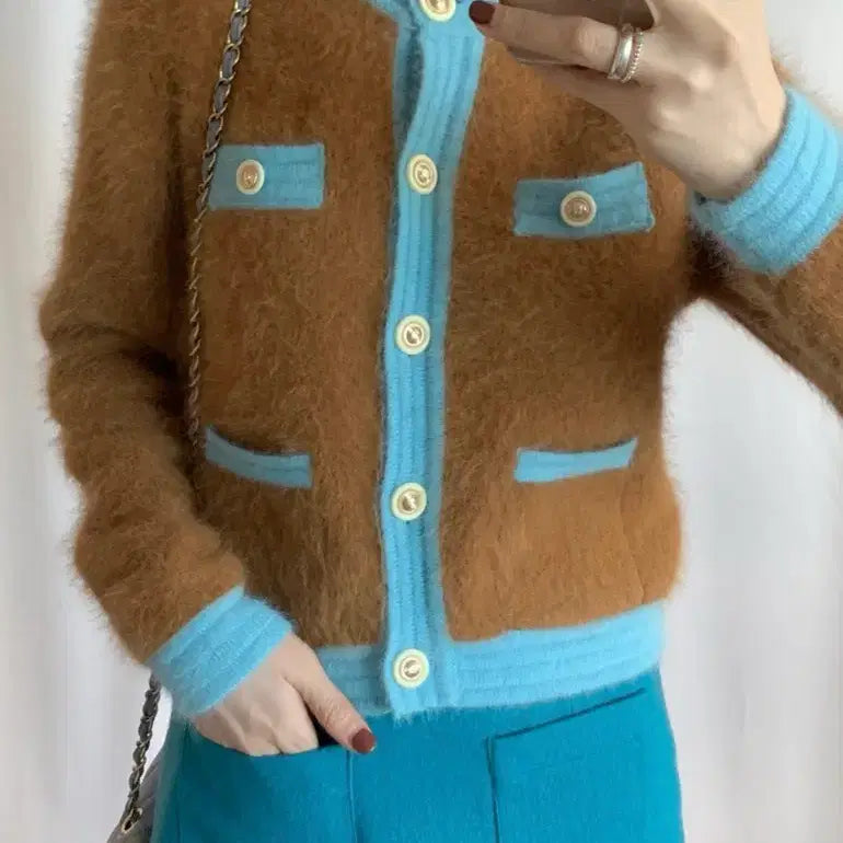 [BUNJANG] beab Absent Minded Angora Cardigan / [새상품] beab 비애브선트마인디드 앙고라 가디건