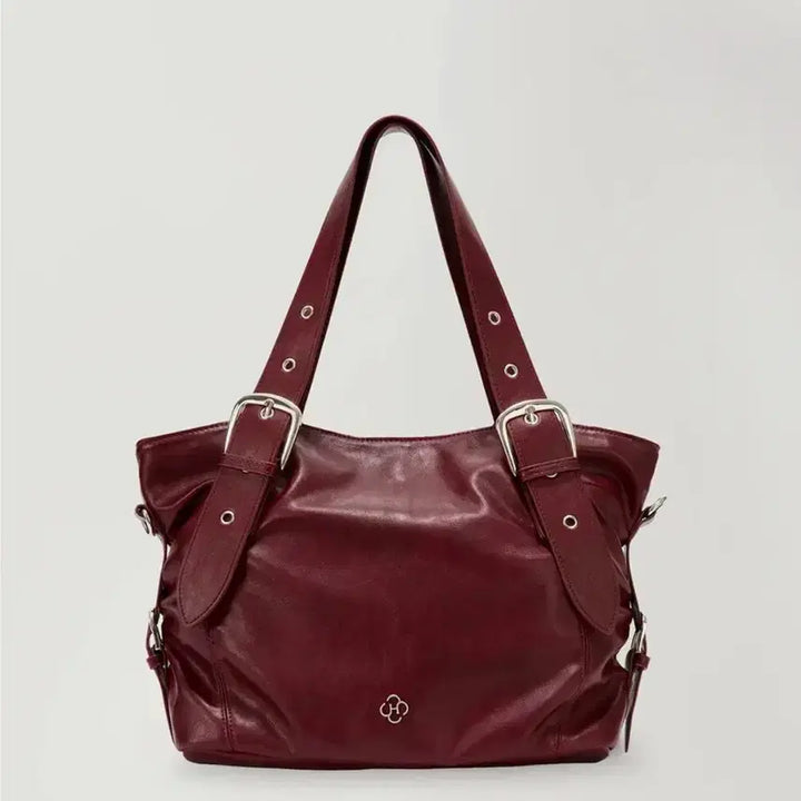 [BUNJANG] Heeri Burgundy Shoulder Bag / (1회 실착/특가)히어리 버건디 숄더백