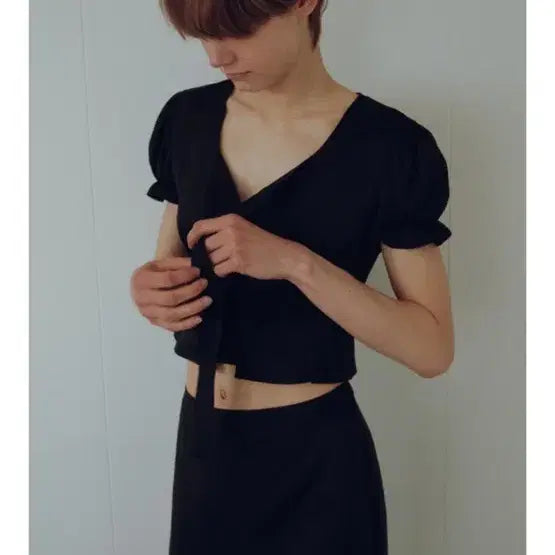 [BUNJANG] Overdue Flare Stripe Jacquard Set / 오버듀플레어 스트라이프 자카드 세트