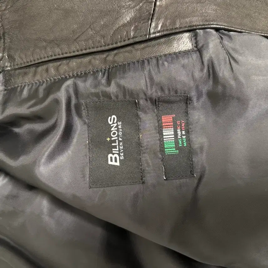 [BUNJANG] Billionaire Yang Leather Jacket / [M]빌리언즈 양가죽 자켓