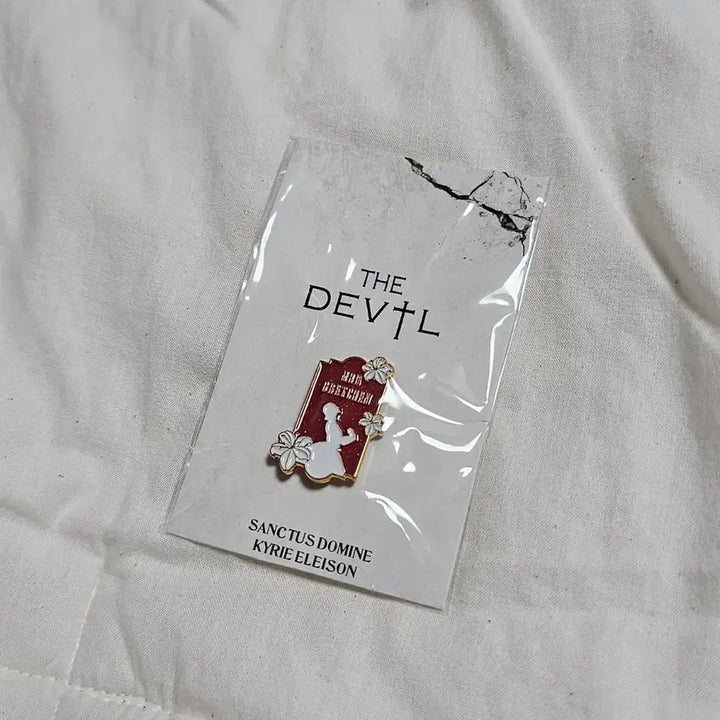 [BUNJANG] The Devil Musical Badge Merchandise / 원가이하)뮤지컬 더데빌 뱃지 MD 굿즈 미사용