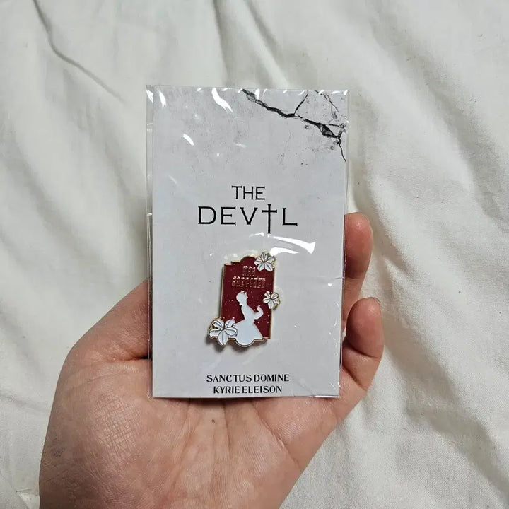 [BUNJANG] The Devil Musical Badge Merchandise / 원가이하)뮤지컬 더데빌 뱃지 MD 굿즈 미사용