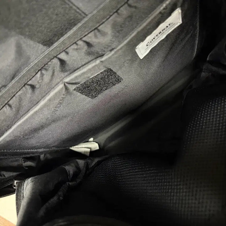 [BUNJANG] Covernat String Backpack Black / 커버낫 스트링 백팩 블랙