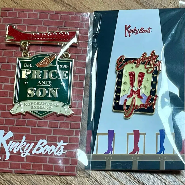 [BUNJANG] Kinky Boots Bundle Set Badge / 킹키부츠 뱃지 일괄