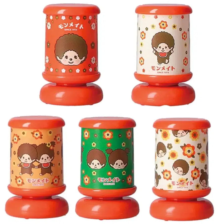 [BUNJANG] Monchhichi Mini Room Light 5-Piece Set / 몬치치 미니 룸 라이트 전등 5종 세트
