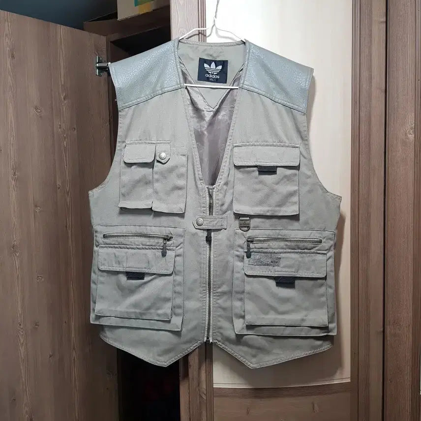 [BUNJANG] Adidas 90s Gore-Core Outdoor Vest / XL/ 아디다스 90년대 고프코어 아웃도어 조끼/와달