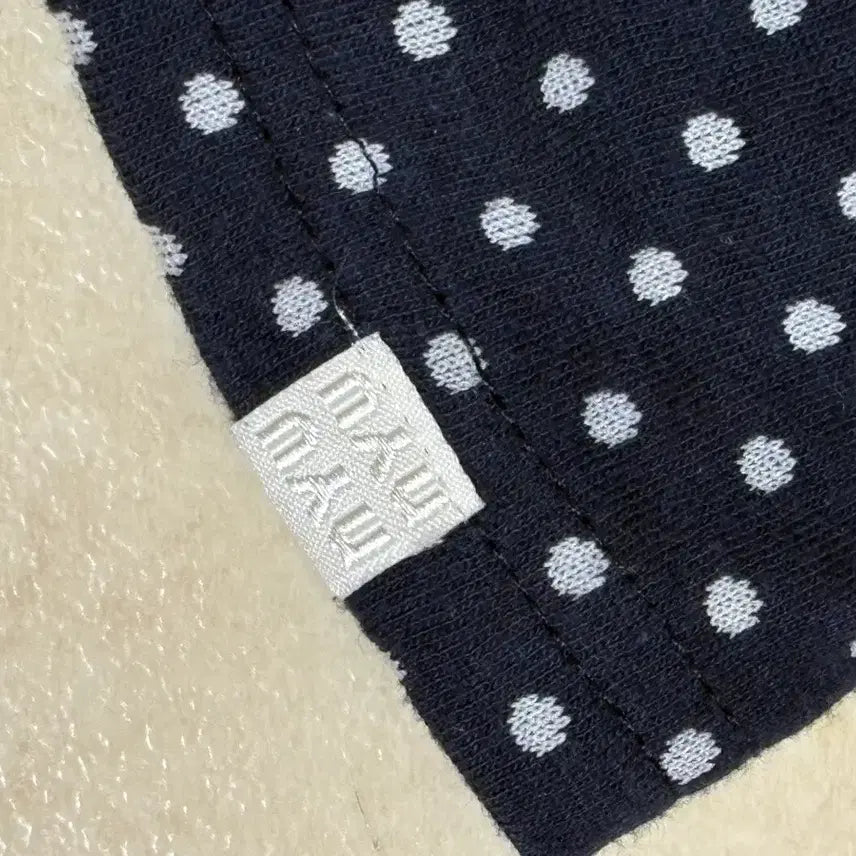 [BUNJANG] nyunyu Navy Polka Dot Cardigan / nyunyu 땡땡이가디건