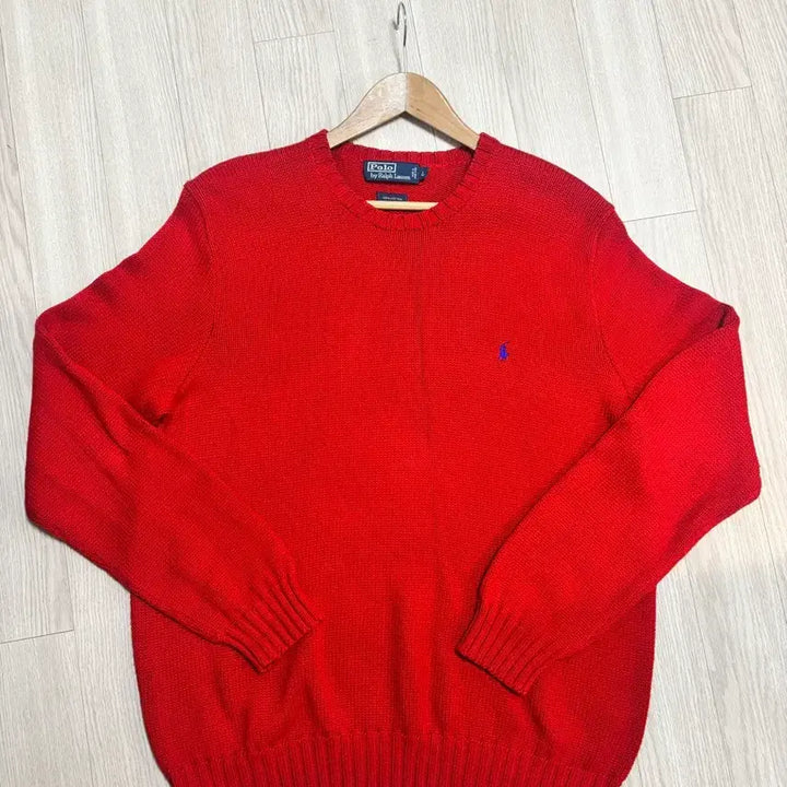 [SOLD OUT] 폴로 랄프로렌 레드 니트 긴팔