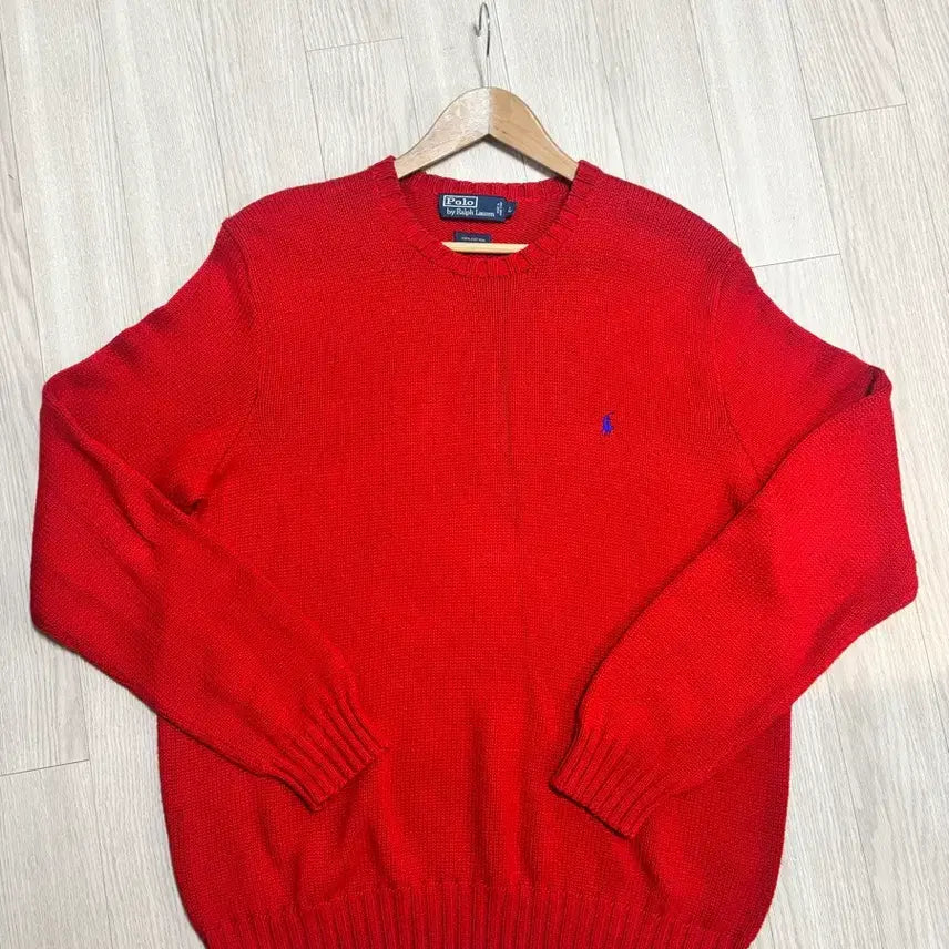 [SOLD OUT] 폴로 랄프로렌 레드 니트 긴팔