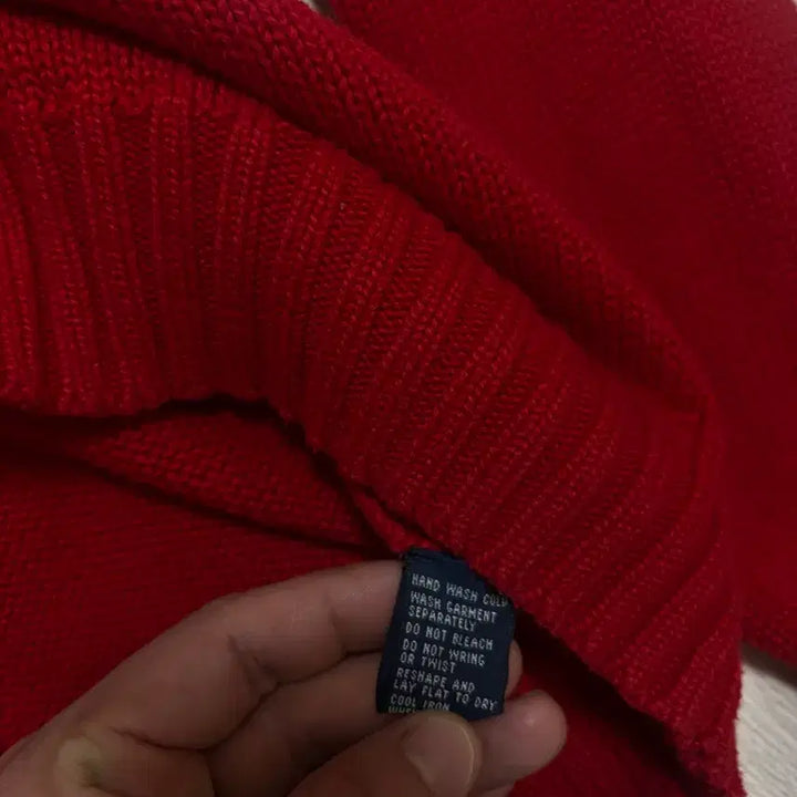 [SOLD OUT] 폴로 랄프로렌 레드 니트 긴팔
