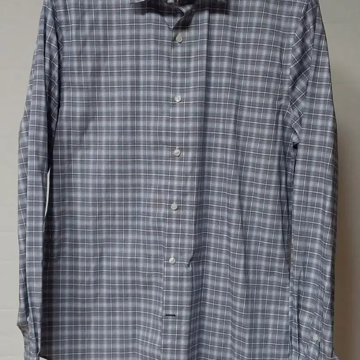 [BUNJANG] Men's Check Shirt / 타미힐피거 남100 미착용 체크셔츠 남방 링클프리