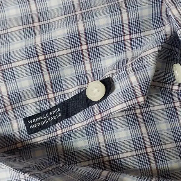 [BUNJANG] Men's Check Shirt / 타미힐피거 남100 미착용 체크셔츠 남방 링클프리