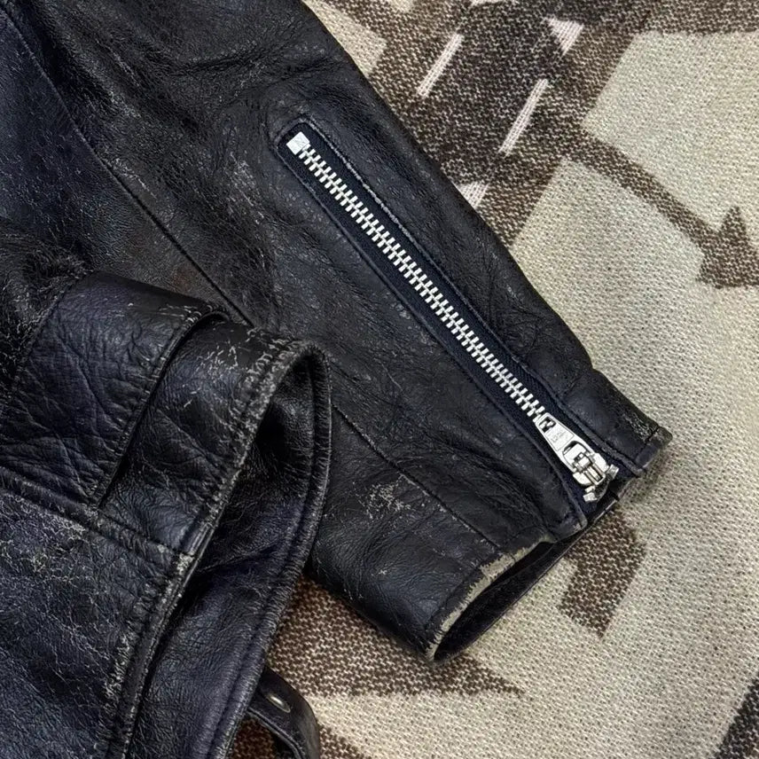 [BUNJANG] TOGA VIRILIS Leather Jacket / 토가 비릴리스(TOGA VIRILIS) 가죽 자켓