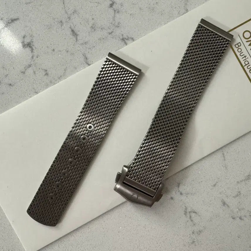 [BUNJANG] Omega Seamaster 007 NTTD Titanium Mesh Strap / 오메가 씨마스터 007 nttd 티타늄 메쉬 스트랩