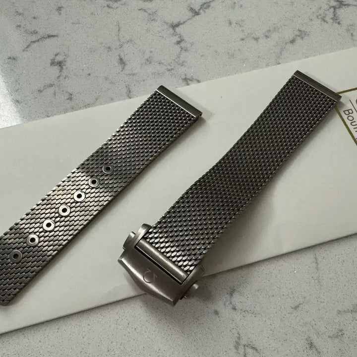 [BUNJANG] Omega Seamaster 007 NTTD Titanium Mesh Strap / 오메가 씨마스터 007 nttd 티타늄 메쉬 스트랩