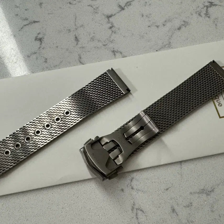 [BUNJANG] Omega Seamaster 007 NTTD Titanium Mesh Strap / 오메가 씨마스터 007 nttd 티타늄 메쉬 스트랩
