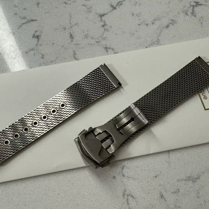 [BUNJANG] Omega Seamaster 007 NTTD Titanium Mesh Strap / 오메가 씨마스터 007 nttd 티타늄 메쉬 스트랩