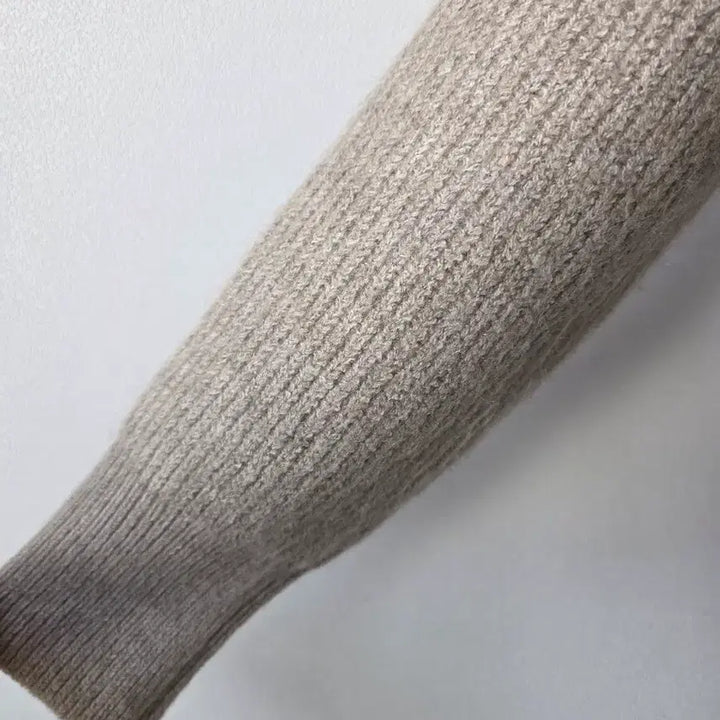 [BUNJANG] FRESH LABEL Knit Hooded Zip-Up Jumper Jacket / FRESH LABEL 니트 후드 집업 점퍼 자켓-F(상태굿)