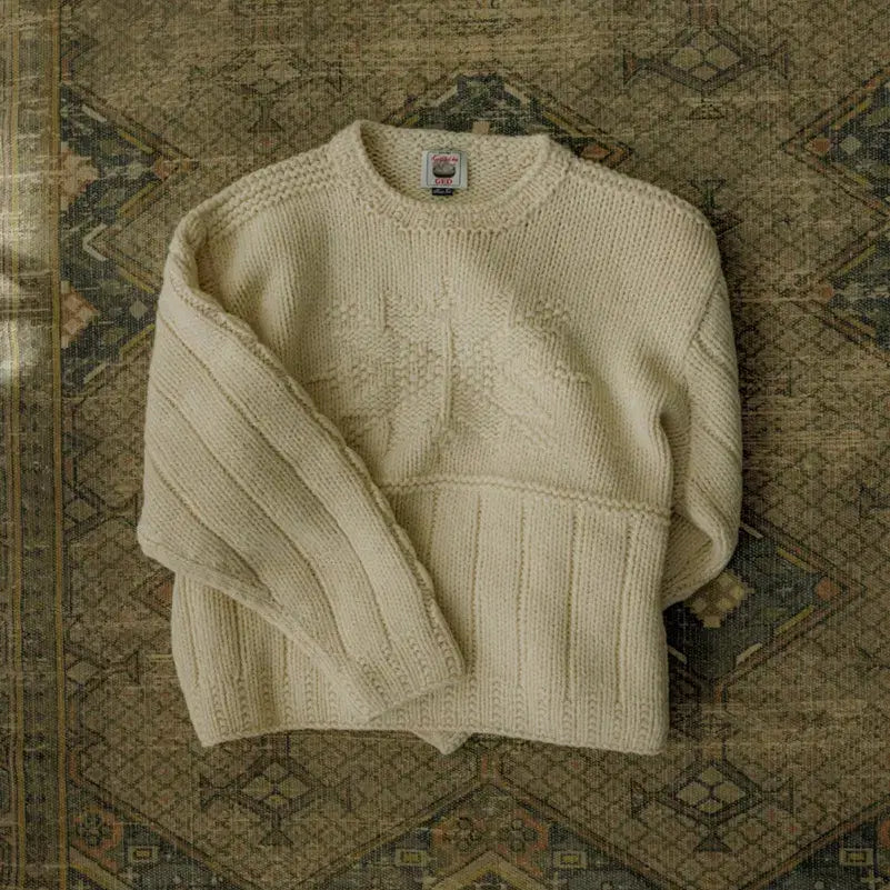 [BUNJANG] GED Wool Handmade Knit Sweater / 게드 GED WOOL HANDMADE KNIT