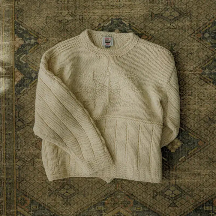 [BUNJANG] GED Wool Handmade Knit Sweater / 게드 GED WOOL HANDMADE KNIT