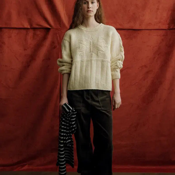 [BUNJANG] GED Wool Handmade Knit Sweater / 게드 GED WOOL HANDMADE KNIT