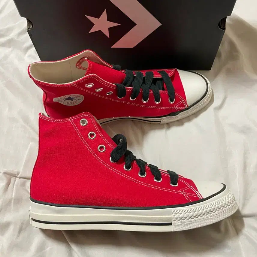 [BUNJANG] Converse Chuck Taylor Throwback Red Sneakers / 컨버스 척테일러 스로우백 레드 280