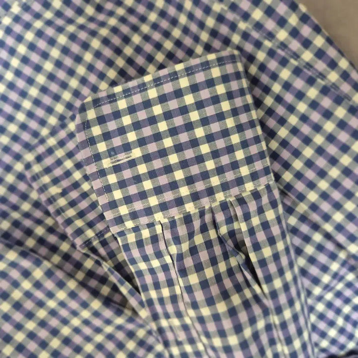 [BUNJANG] Tommy Hilfiger Checkered Shirt / 타미힐피거 체크 셔츠 남방