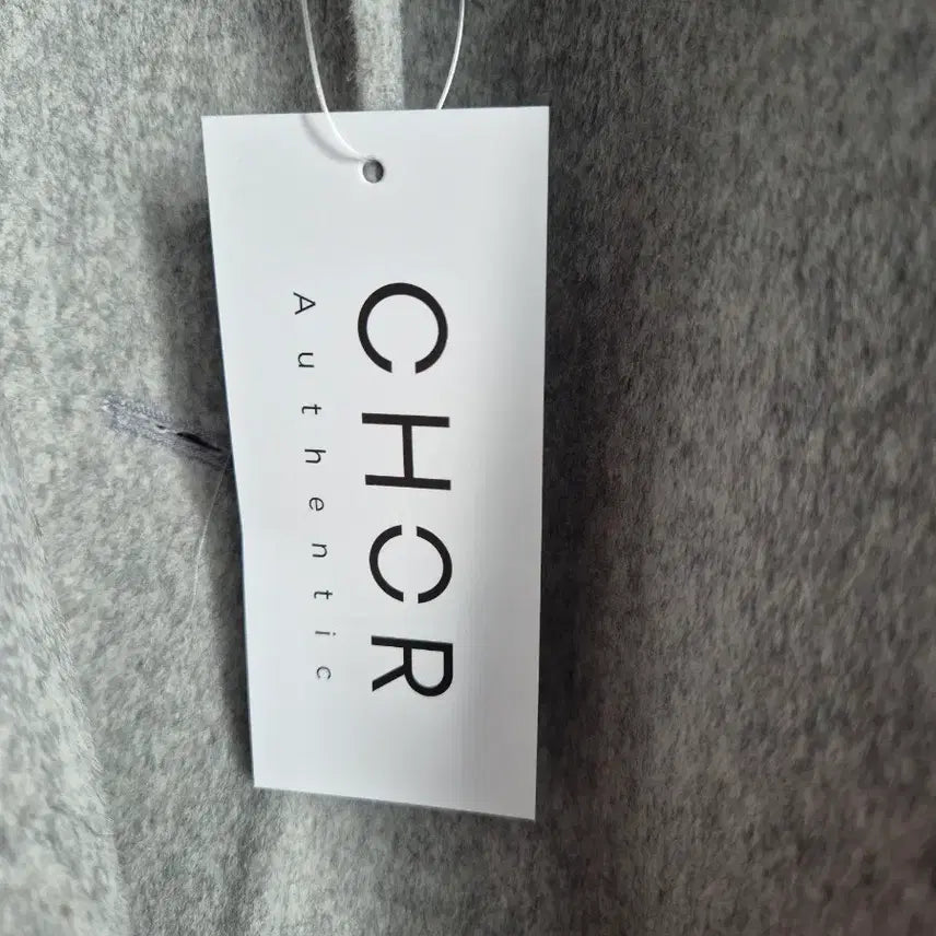 [SOLD OUT] CHOR 그레이 더블 버튼 숏 코트
