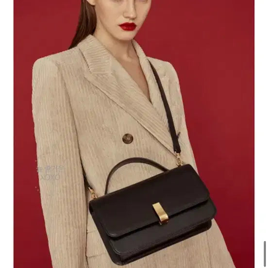 [BUNJANG] Joy Gryson Margot Satchel Black Bag / 새상품)) 조이그라이슨 마고 사첼백 블랙 (크로스끈 포함)