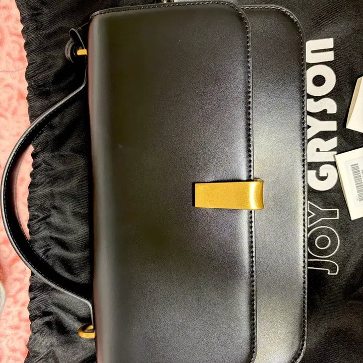 [BUNJANG] Joy Gryson Margot Satchel Black Bag / 새상품)) 조이그라이슨 마고 사첼백 블랙 (크로스끈 포함)