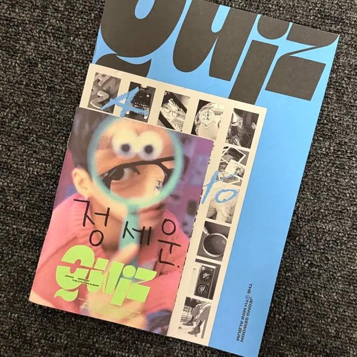 [BUNJANG] Jeong Sewoon Quiz Album (Signed) / 정세운 6th Mini Album Quiz 앨범 (친필싸인) 판매합니다.