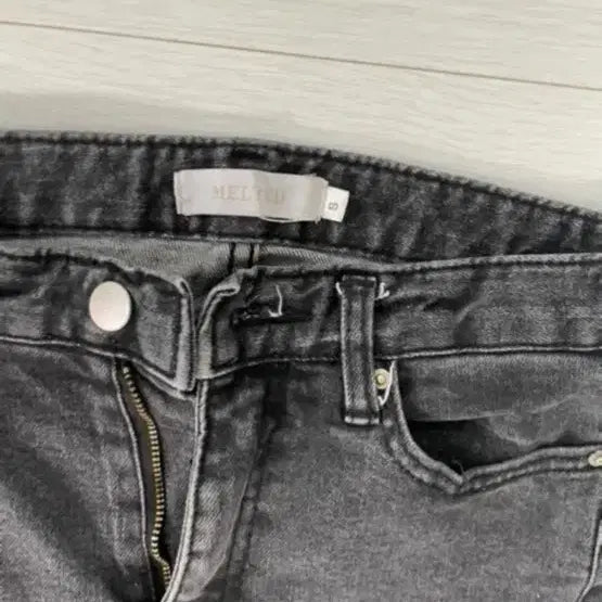 [BUNJANG] Black Bootcut Denim Pants / 흑청부츠컷팬츠