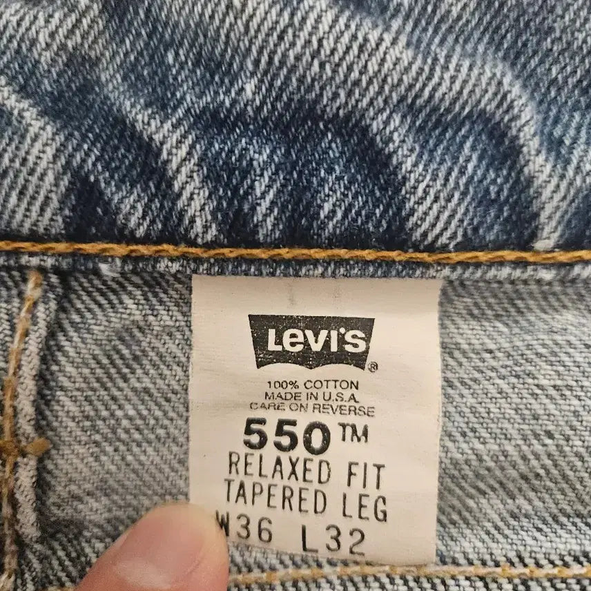 [BUNJANG] Levi's 550 Relaxed Fit W36 L32 / 리바이스 550 릴랙스드 핏 w36 l32