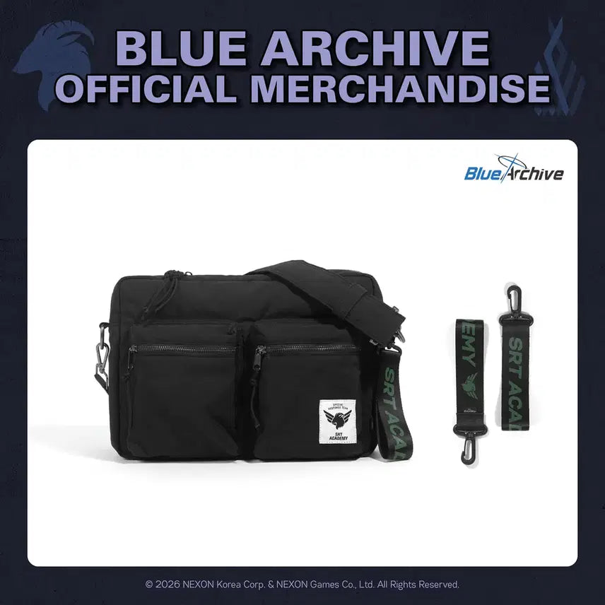 [BUNJANG] Blue Archive 4th Anniversary SRT Crossbody Bag / 블루아카이브 4주년 MD SRT 크로스백