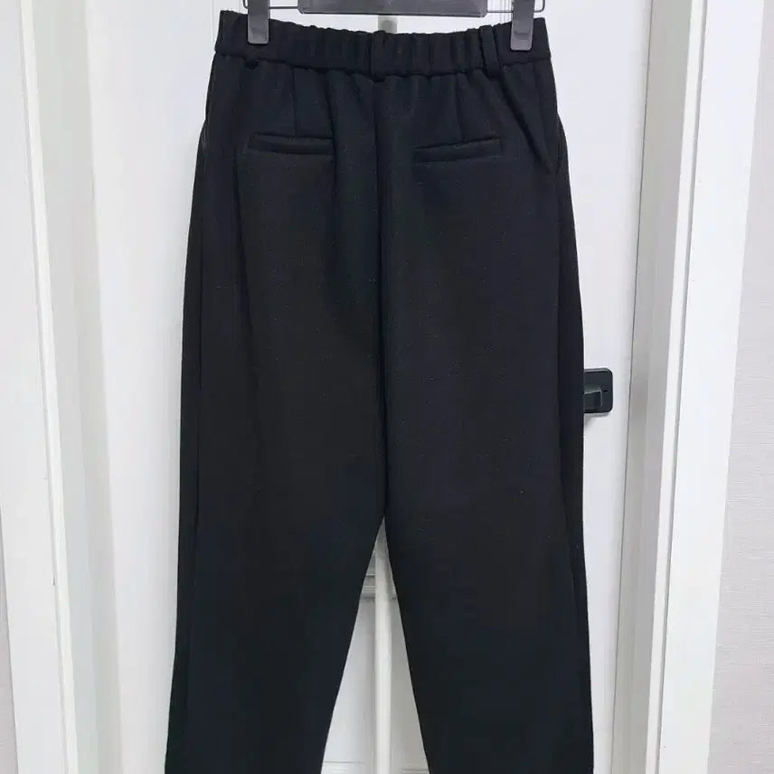 [BUNJANG] Wool Blend Two-Tuck Slacks / <새상품>울모직 투 핀턱 뒷밴딩 슬랙스 팬츠