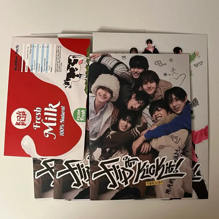 [BUNJANG] Kickflip Introduction Booklet Bundle Set / 킥플립 팝업 소개서 양도